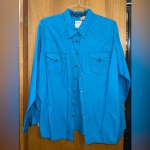 XXL Roper Button Up -Pearl Snaps